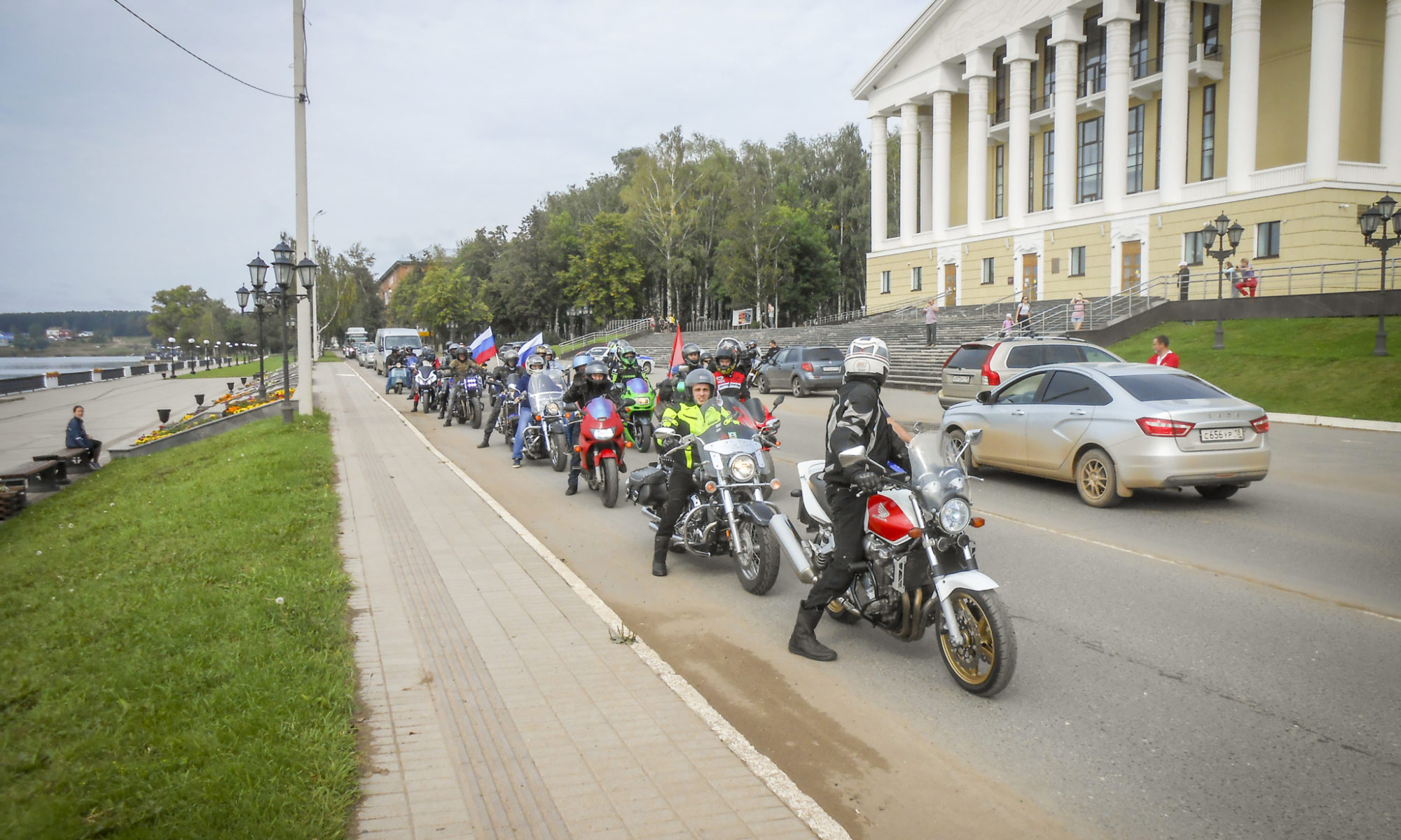 Мотопробег за безопасность мотоциклистов и ответственное отношение к безопасности участников дорожного движения