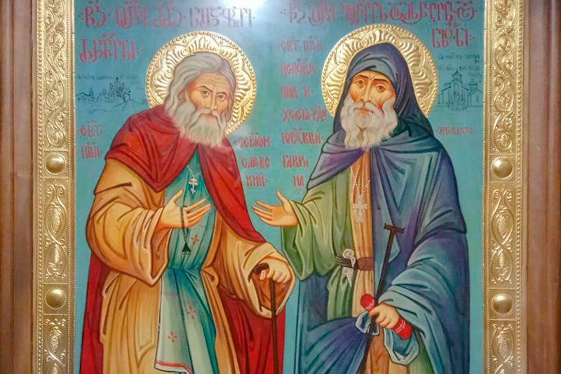 Икона «Дружба Русского и Грузинского православных народов» в Ижевске